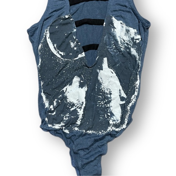Windsor Tops Wolf Bodysuit Poshmark